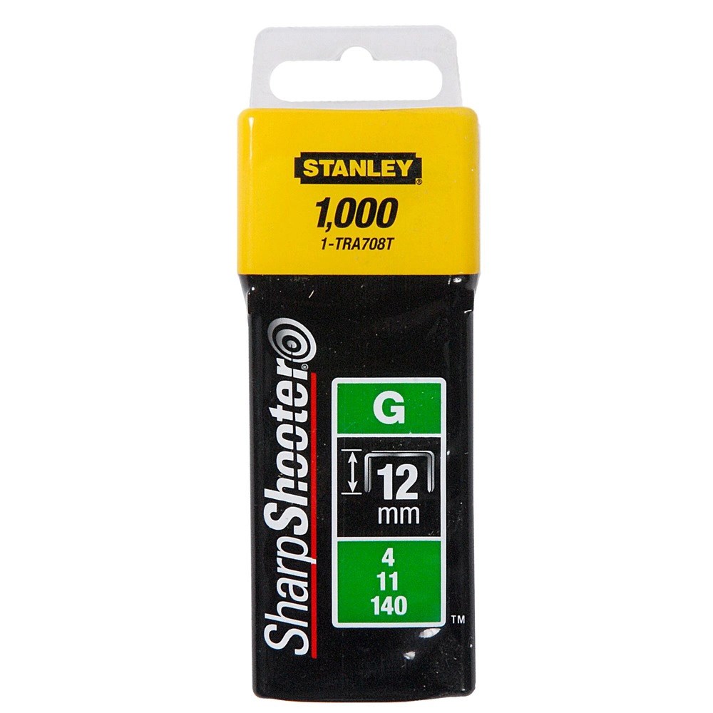 Afbeelding van Stanley Nieten 12 mm Type G - 1000 stuks | Tacker 6-TR350