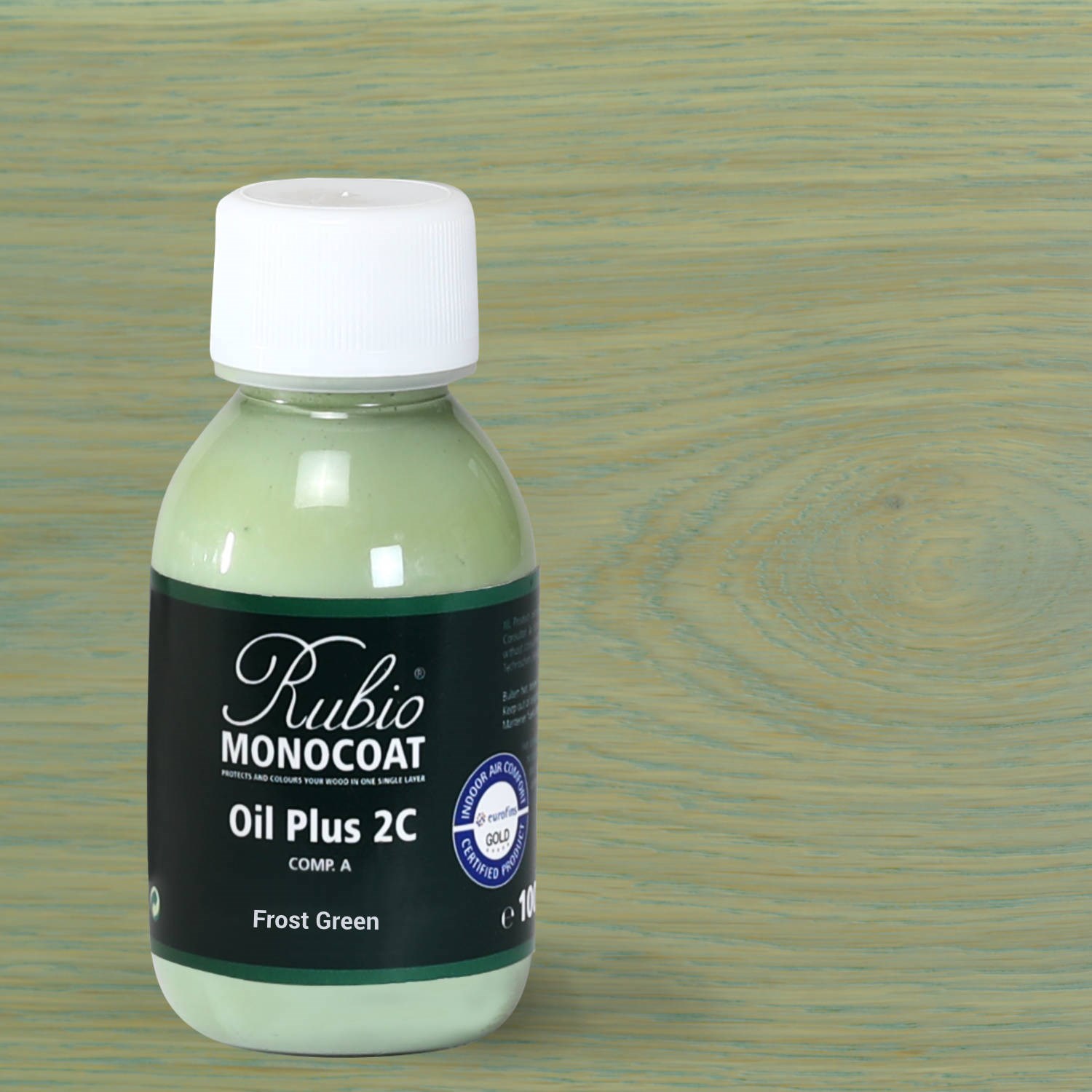 Afbeelding van Rubio Monocoat comp. A 100 ml Frost Green