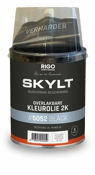 Afbeelding van SKYLT Overlakbare Kleurolie 2K Black  1 L #5052